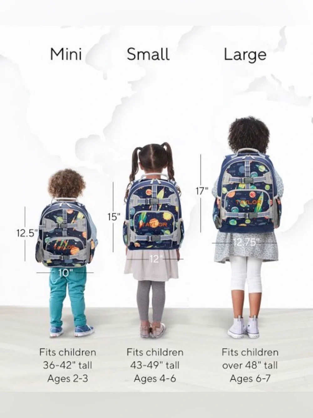Pottery Barn Kids Navy Backpack with Metallic Gold Hearts (Small)